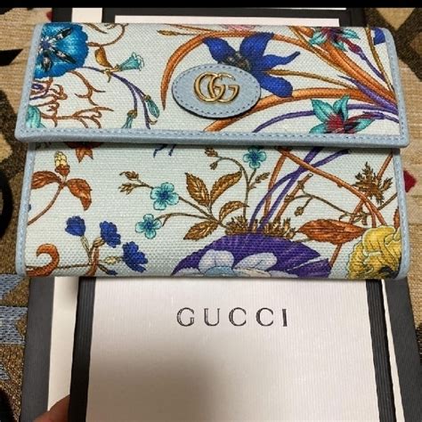 gucci フローラ 財布|white gucci bag.